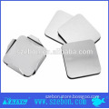 Hot sales square shape stainless steel cup mats